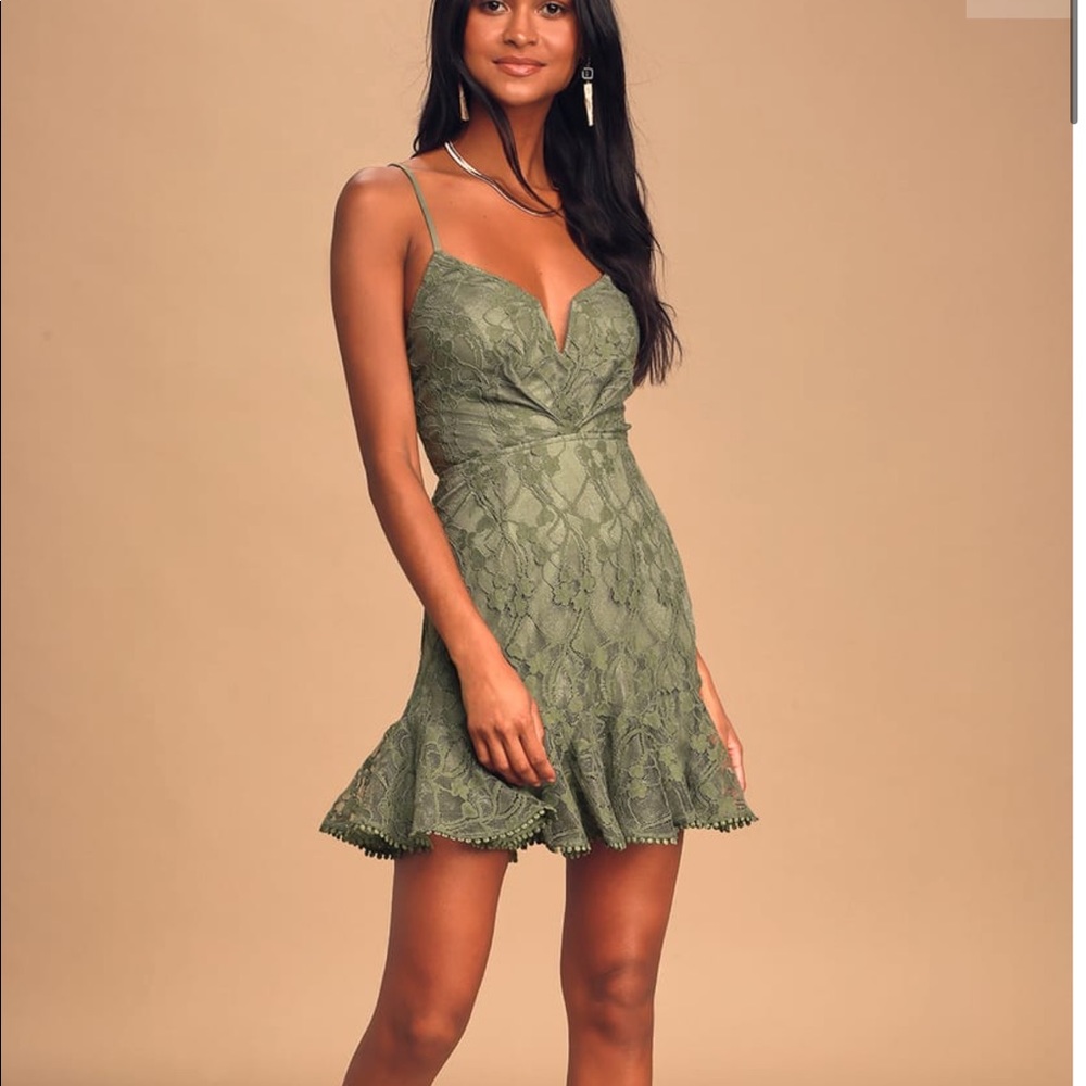 Lulu’s Cause a Ruffle Mini Dress